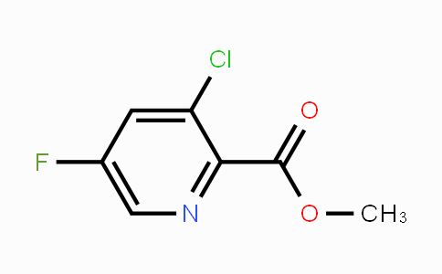 CAS No. 1214387-31-1, Methyl 3-chloro-5-fluoropicolinate