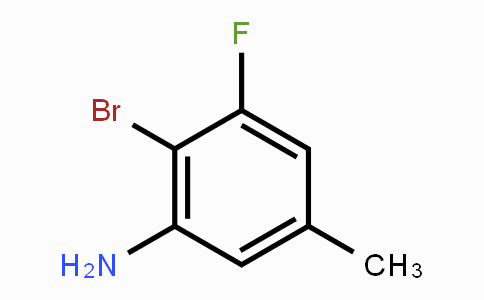 CAS No. 1805421-04-8, 2-Bromo-3-fluoro-5-methylaniline