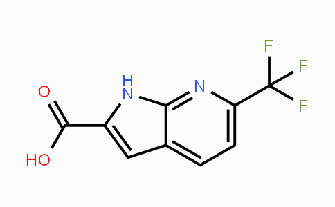 CAS No. 952182-22-8, 6-(Trifluoromethyl)-1H-pyrrolo[2,3-b]pyridine-2-carboxylic acid