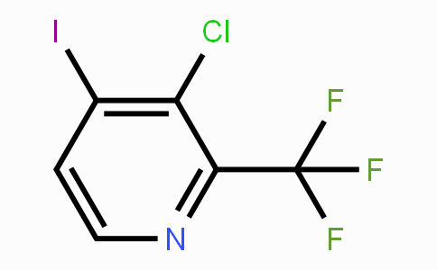 CAS No. 749875-03-4, 3-Chloro-4-iodo-2-(trifluoromethyl)pyridine