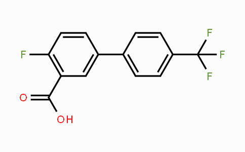 CAS No. 1179671-81-8, 4-Fluoro-4'-(trifluoromethyl)-[1,1'-biphenyl]-3-carboxylic acid