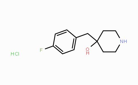 CAS No. 1429505-77-0, 4-(4-Fluorobenzyl)piperidin-4-ol hydrochloride