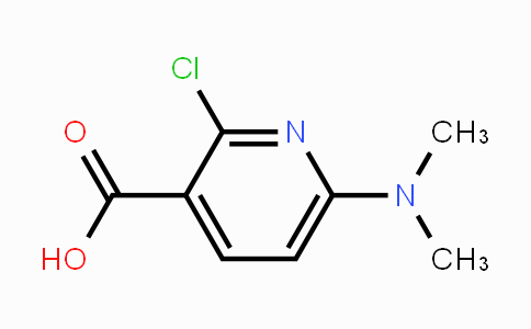 CAS No. 959577-31-2, 2-Chloro-6-(dimethylamino)pyridine-3-carboxylic acid
