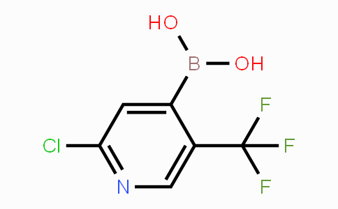 CAS No. 1167437-28-6, (2-Chloro-5-(trifluoromethyl)pyridin-4-yl)boronic acid