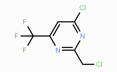 CAS No. 1211539-88-6, 4-Chloro-2-(chloromethyl)-6-(trifluoromethyl)pyrimidine