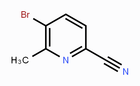 CAS No. 1173897-86-3, 5-Bromo-6-methyl-pyridine-2-carbonitrile