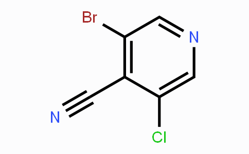 CAS No. 1335052-66-8, 3-Bromo-5-chloro-isonicotinonitrile