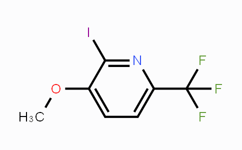 CAS No. 1227602-86-9, 2-Iodo-3-methoxy-6-(trifluoromethyl)pyridine