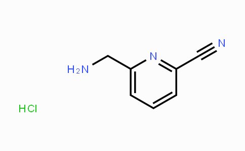 CAS No. 135450-25-8, 6-(Aminomethyl)picolinonitrile hydrochloride