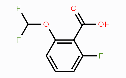 CAS No. 960249-94-9, 2-(Difluoromethoxy)-6-fluorobenzoic acid