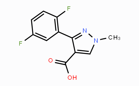 1152548-65-6 | 3-(2,5-Difluorophenyl)-1-methyl-1H-pyrazole-4-carboxylic acid