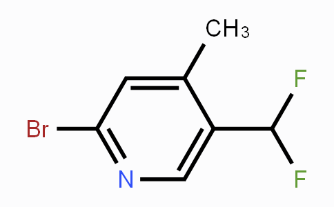 CAS No. 1805019-61-7, 2-Bromo-5-(difluoromethyl)-4-methylpyridine