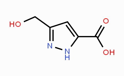 CAS No. 1401555-38-1, 3-(Hydroxymethyl)-1H-pyrazole-5-carboxylic acid