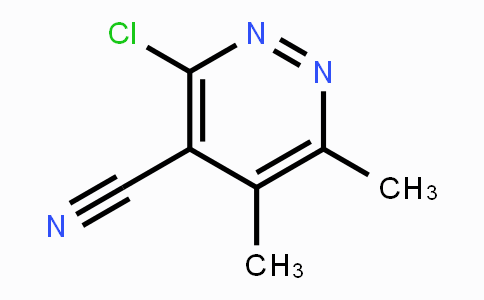 CAS No. 93824-72-7, 3-Chloro-5,6-dimethylpyridazine-4-carbonitrile