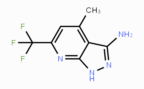 CAS No. 832740-69-9, 4-Methyl-6-(trifluoromethyl)-1h-pyrazolo[3,4-b]pyridin-3-amine