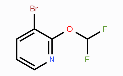 CAS No. 1214345-30-8, 3-Bromo-2-(difluoromethoxy)pyridine