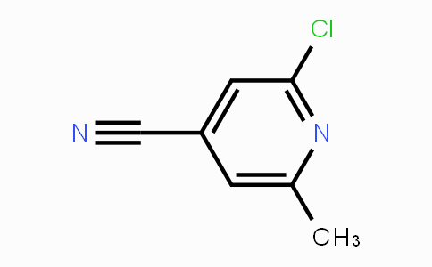 CAS No. 25462-98-0, 2-Chloro-6-methylisonicotinonitrile