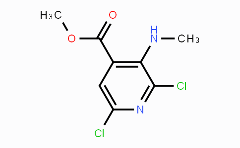 CAS No. 1418117-91-5, Methyl 2,6-dichloro-3-(methylamino)isonicotinate