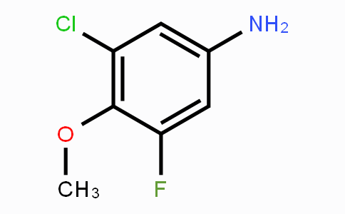 CAS No. 62918-78-9, 3-Chloro-5-Fluoro-4-methoxyaniline