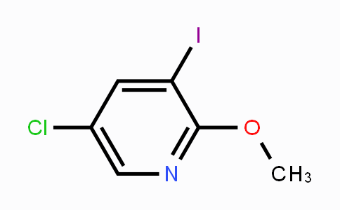 CAS No. 1261365-72-3, 5-Chloro-3-iodo-2-methoxypyridine