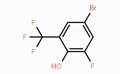 CAS No. 1224604-17-4, 4-Bromo-2-fluoro-6-(trifluoromethyl)phenol