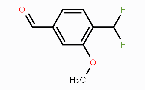 CAS No. 900641-83-0, 4-(Difluoromethyl)-3-methoxybenzaldehyde