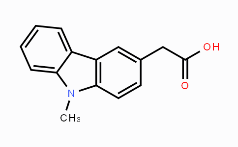 CAS No. 56297-06-4, 2-(9-Methyl-9H-carbazol-3-yl)acetic acid
