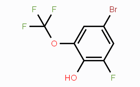 CAS No. 1807210-25-8, 4-Bromo-2-fluoro-6-(trifluoromethoxy)phenol