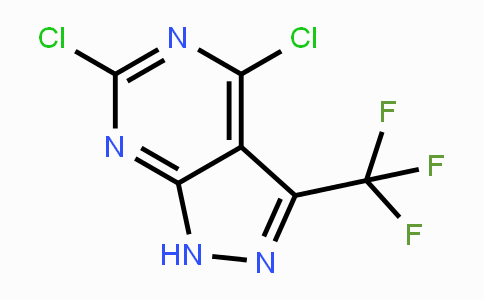 CAS No. 1211582-86-3, 4,6-Dichloro-3-(trifluoromethyl)-1h-pyrazolo[3,4-d]pyrimidin