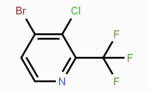 CAS No. 1211589-95-5, 4-Bromo-3-chloro-2-(trifluoromethyl)pyridine
