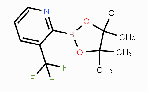 2-(4,4,5,5-Tetramethyl-1,3,2-dioxaborolan-2-yl)-3-(trifluoromethyl)pyridine