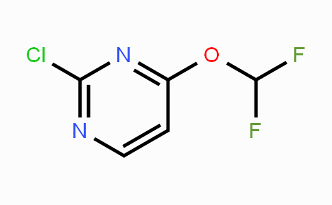 CAS No. 1261598-55-3, 2-Chloro-4-(difluoromethoxy)pyrimidine