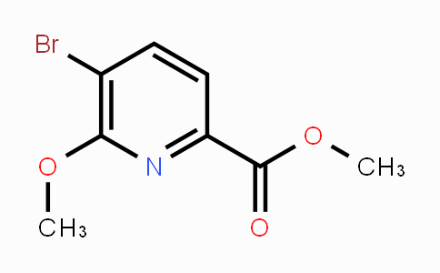 CAS No. 1214329-07-3, Methyl 5-bromo-6-methoxypicolinate