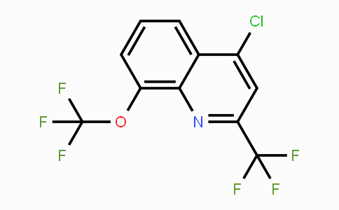 CAS No. 306935-27-3, 4-Chloro-8-trifluoromethoxy-2-trifluoromethyl-quinoline