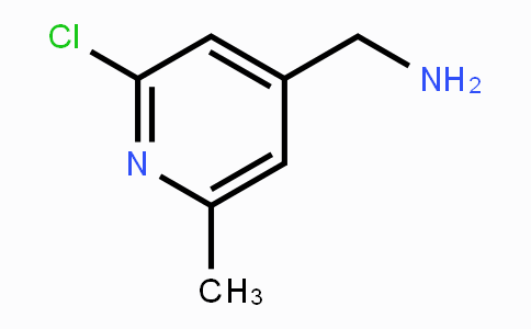 CAS No. 1060810-00-5, (2-Chloro-6-methylpyridin-4-yl)methanamine