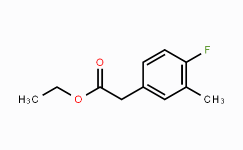 CAS No. 1123196-46-2, Ethyl 2-(4-fluoro-3-methylphenyl)acetate