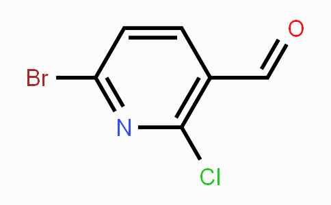 CAS No. 1125410-08-3, 6-Bromo-2-chloronicotinaldehyde