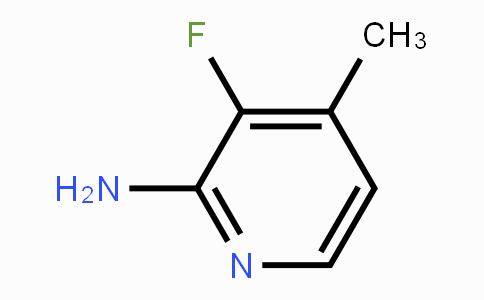CAS No. 1003710-35-7, 2-Amino-3-fluoro-4-methylpyridine
