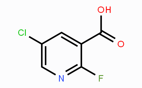 CAS No. 884494-57-9, 5-Chloro-2-fluoro-3-carboxypyridine