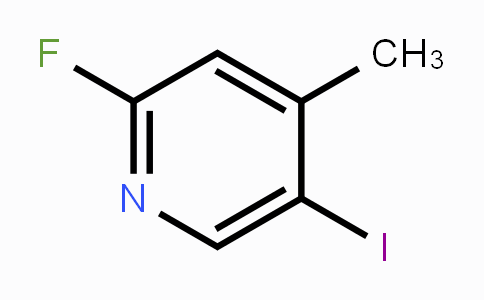 CAS No. 1184913-75-4, 2-Fluoro-5-iodo-4-methylpyridine