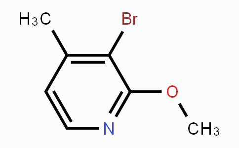 CAS No. 717843-51-1, 3-Bromo-2-methoxy-4-methylpyridine
