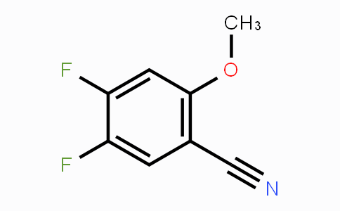 425702-28-9 | 4,5-difluoro-2-Methoxybenzonitrile