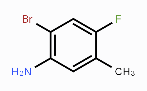 CAS No. 1065076-39-2, 2-Bromo-4-fluoro-5-methylaniline