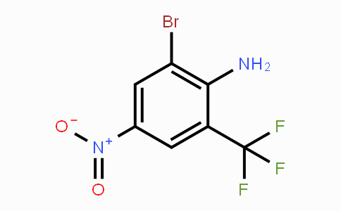 CAS No. 400-66-8, 2-Bromo-4-nitro-6-(trifluoromethyl)aniline