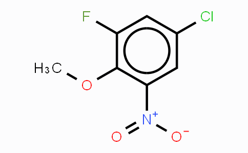 CAS No. 98404-03-6, 5-Chloro-3-fluoro-2-methoxynitrobenzene