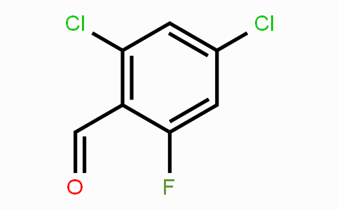 CAS No. 681435-09-6, 2,4-Dichloro-6-fluorobenzaldehyde