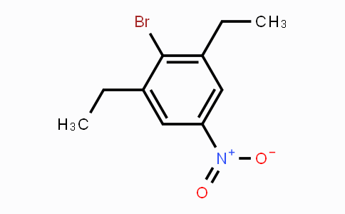 CAS No. 90869-06-0, 4-bromo-3,5-diethylnitrobenzene