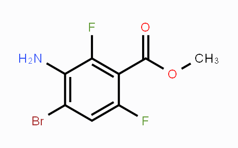 MC433562 | 1529613-64-6 | Methyl 3-amino-4-bromo-2,6-difluorobenzoate