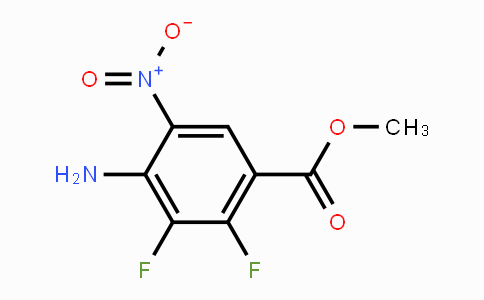 CAS No. 284030-58-6, Methyl 4-amino-2,3-difluoro-5-nitrobenzoate