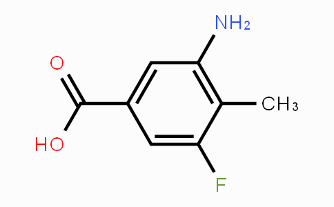 CAS No. 103877-75-4, 3-Amino-5-fluoro-4-methylbenzoic acid